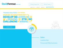 Tablet Screenshot of davidforman.co.nz